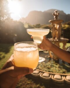 The week is done The glass is full The garden is waiting Watch the gardens wake after the rains with good company and something poured to match the season Meet us on the patio | Vineyard Hotel