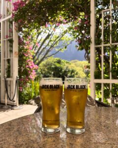 The midweek mood perfected Sip and savour two-for-one Jack Black lager and pale ale every Thursday in October 57 pm in the Garden Lounge Patio Join us this evening as the week winds down | Vineyard Hotel