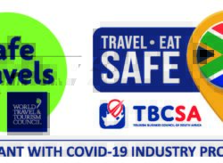 TBCSA Travel Safe – Eat Safe Certified