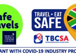 TBCSA Travel Safe – Eat Safe Certified